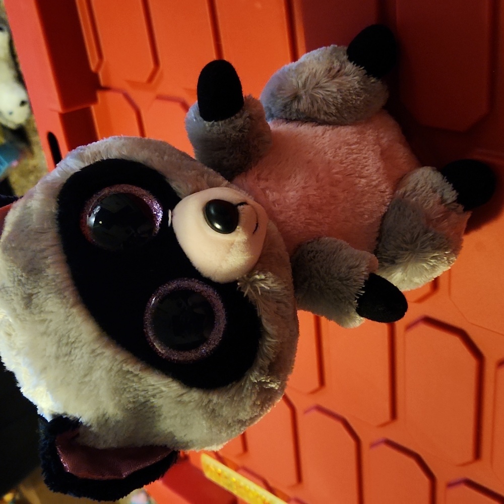$1/Bundled- Rocco Raccoon Ty